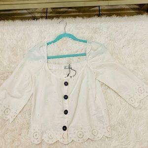 TRF Zara collection button up blouse